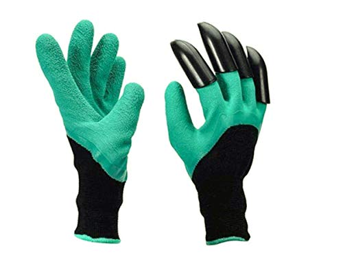 A2ZWORLD Gartenhandschuhe für Damen und Herren, rechte Handschuhe, mit 4 Krallen von A2ZWORLD
