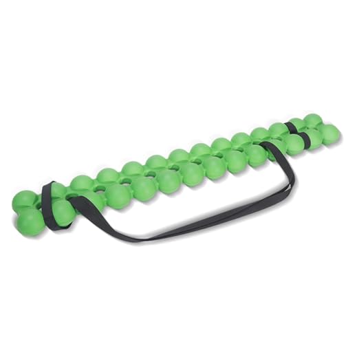 AAOCLO Wirbelsäulen-Dehner zur Schmerzlinderung im unteren Rücken, Dekomperssionsausrüstung, Rücken-Rissgerät, Tragegurt und Aufbewahrungstasche (Farbe: Grün) von AAOCLO