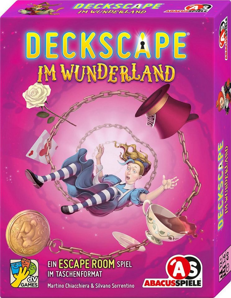 ABACUSSPIELE Spiel, Deckscape - Im Wunderland von ABACUSSPIELE