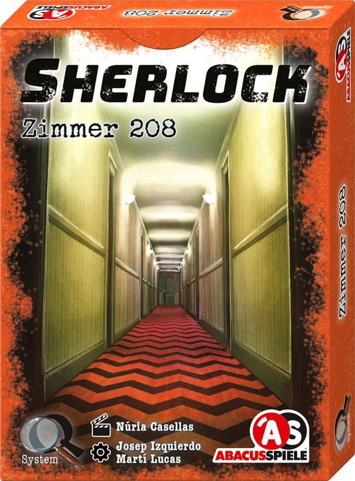 ABACUSSPIELE Spiel, Sherlock - Zimmer 208 von ABACUSSPIELE
