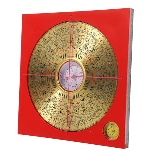ABOOFAN 1 Set Kompass Taoistisches Zubehör Luo Pfanne Heimdekoration Bagua Teller von ABOOFAN