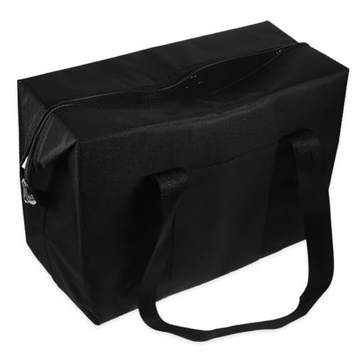 ABOOFAN Faltbare Isoliertasche mit Reißverschluss Große Isolierte Einkaufstasche Wiederverwendbare Kühl und Picknicktasche mit Tragegriff für Lebensmitteltransport und Outdoor Einsatz von ABOOFAN