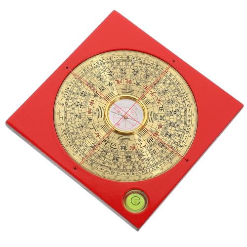 ABOOFAN Klatsch Kompass Vintage Chinesischer Kompass Retro Chinesischer Kompass Dekorativer Chinesischer Kompass Taoistischer Kompass Tragbarer Kompass Metallkompass Taoistische von ABOOFAN