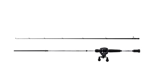 Abu Garcia Fast Attack Casting Ruten und Rollen Combo - 24T Carbon Rod, Stainless Steel Guides with Titanium Oxide Inserts, Fast Attack Baitcasting Rolle, Power Disk Drag System von ABU GARCIA