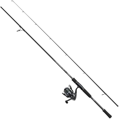 Abu Garcia Fast Attack Pro 270 10-45g Zander Sp Combo, Spinning Combo für Raubfischangeln, Schwarz von ABU GARCIA