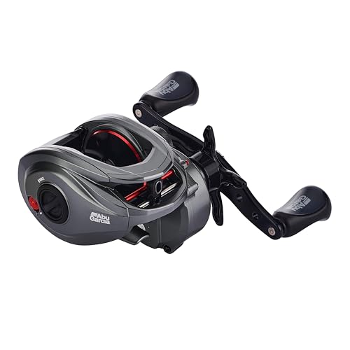 Abu Garcia MAX Low Profile Rolle - Baitcaster Angelrolle für Raubfischangeln - Hecht, Barsch, Zander von ABU GARCIA