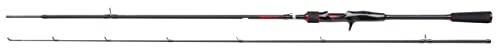 Abu Garcia Vendetta V3 Wurfrute - Bait Cast Wobbler Angelrute - Hecht, Barsch und Zander, 2.74 m |15-40 g, Schwarz von Abu Garcia