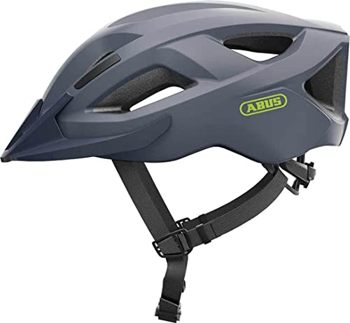 ABUS Allround-Fahrradhelm Aduro 2.1 - in sportivem Design für den Stadtverkehr, Landstraßen und Trails - für Damen und Herren - Dunkelblau Matt, Größe S von ABUS