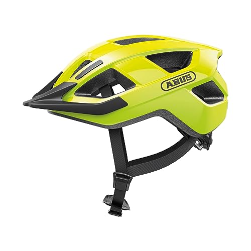 ABUS Fahrradhelm Aduro 3.0 – Sportiver City-Helm in stilvollem Design für alltägliche und sportliche Touren – für Damen und Herren – Gelb, Größe M von ABUS