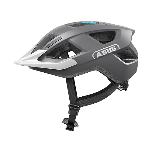 ABUS Fahrradhelm Aduro 3.0 – Sportiver City-Helm in stilvollem Design für alltägliche und sportliche Touren – für Damen und Herren – Grau, Größe M von ABUS