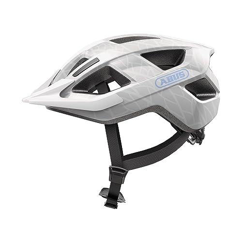 ABUS Fahrradhelm Aduro 3.0 – Sportiver City-Helm in stilvollem Design für alltägliche und sportliche Touren – für Damen und Herren – Weiß, Größe L von ABUS