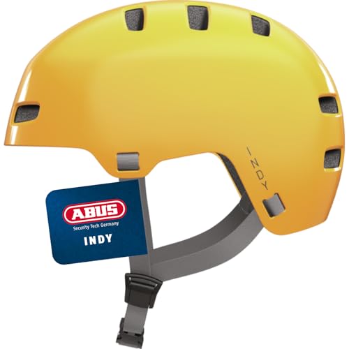 ABUS Fahrradhelm INDY - Dirt-Helm für Dirt, Skate, Slope und MTB - mit optimierter Stoßdämpfung - für Jugendliche und Erwachsene - Größe M, Gelb ABUS Fahrradhelm INDY - Dirt-Helm für Dirt, Skate, Slope und MTB - mit optimierter Stoßdämpfung - für Jugendliche und Erwachsene - Größe M, Gelb von ABUS