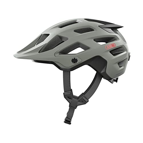 ABUS MTB-Helm Moventor 2.0 - komfortabler Fahrradhelm fürs Gelände - All-Mountain-Helm - für Damen und Herren - Grau, Größe L von ABUS