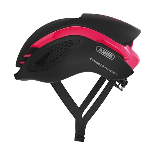 ABUS Rennradhelm GameChanger - Aerodynamischer Fahrradhelm mit optimalen Ventilationseigenschaften für Damen und Herren - Pink/Schwarz, Größe S von ABUS