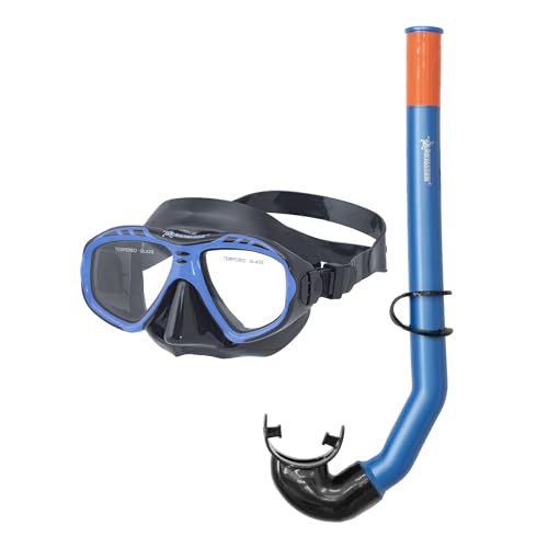 ABYSSTAR 24247bl Maske & Snorkel, blau, SR von ABYSSTAR