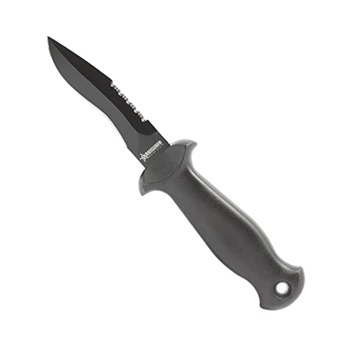 ABYSSTAR Unisex-Adult Protector 9 Tauchermesser, Schwarz, 9 cm von ABYSSTAR