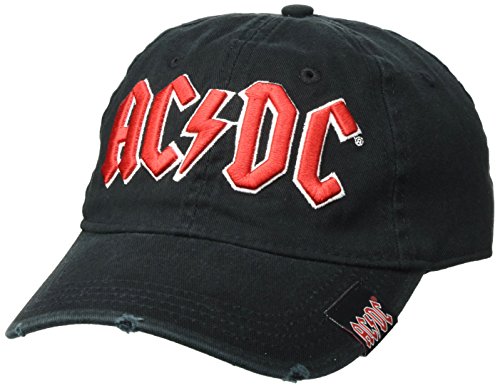 AC/DC Herren Honkbalpet Cap, Schwarz, Einheitsgröße EU von AC/DC