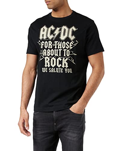 AC/DC Herren Ac/Dc T-shirt T shirt, Rock (04), 04-M EU von AC/DC
