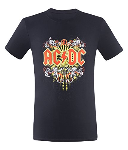 AC/DC Herren Ac/Dc T-shirt T shirt, Tattoo (13), 13-XXL EU von AC/DC