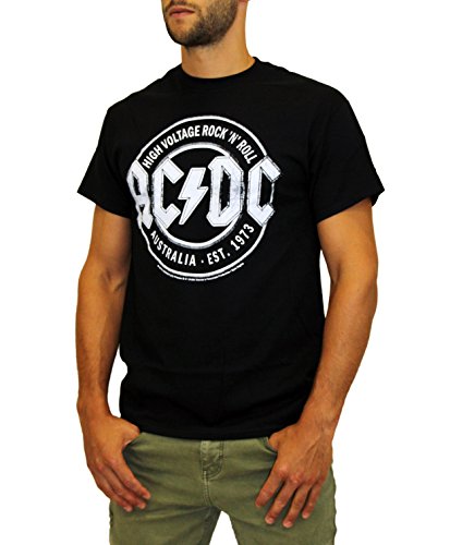 AC/DC Herren T-Shirt Vintage schwarz, 4XL von AC/DC