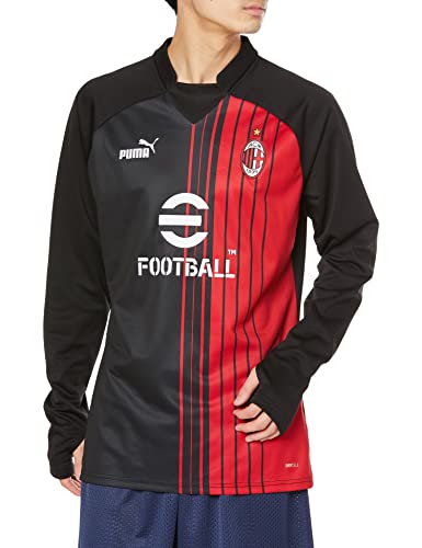 AC Milan 769275 Prematch sweat Soccer T-shirt Men's Black-Tango Red S von AC Milan