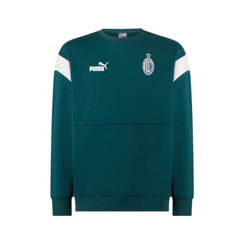AC Milan 769340 FtblArchive Crew Soccer T-Shirt Men's Varsity Green-Flat Dark Gray L von AC Milan