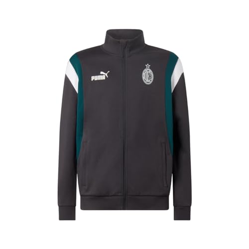 AC Milan 769341 FtblArchive Track Jacket Jacket Men's Flat Dark Gray-Varsity Green M von AC Milan