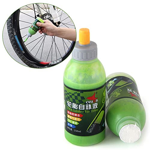 ACAREY 2 Flaschen flüssig, vorbeugend wasserdicht, pannensicher, geeignet für Reifendichtung, Reparaturen von Fahrradreifen für Mountainbikes, 150 ml von ACAREY