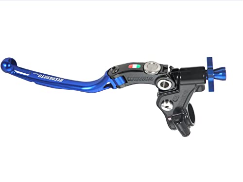 ACCOSSATO Kupplungssteuerung Racing farbigem Gelenkhebel (Keramik+Hebel+Regler), mit Micro-Anschluss für Yamaha YZF-R1 M von 2016 bis 2019 cc 1000 von ACCOSSATO