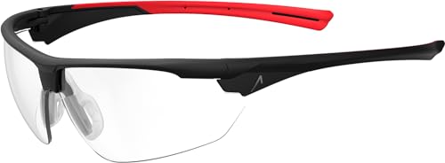 ACE Evo Arbeits-Brille - beschlagfeste Schutzbrille für die Arbeit & für Airsoft, Paintball etc. - EN 166 - Klar - 10er Pack von ACE