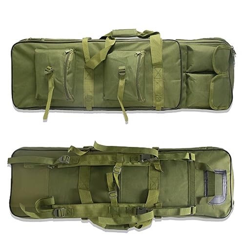 ACEXIER 81cm / 94cm / 115cm Taktisches Jagdgewehr Waffenkoffer Airsoft Waffentasche Outdoor Militär Schießen Scharfschützengewehr Carry Protection Rucksack (81CM,Green) von ACEXIER