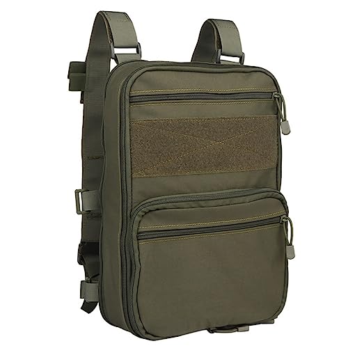 ACEXIER Flatpack D3 Taktischer Rucksack Hydration Carrier Molle-Tasche Airsoft Militärausrüstung Mehrzweckweste Assault Softback Reisetasche (OD) von ACEXIER