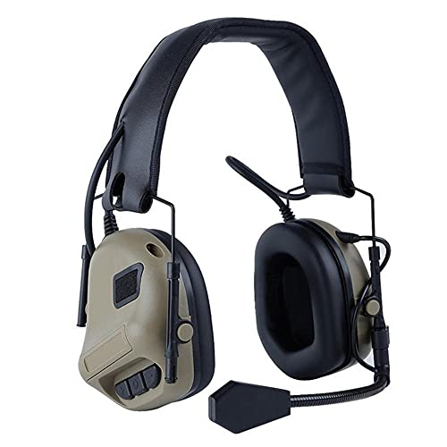 ACEXIER Tactical Headset Militärschießen Airsoft Kopfhörer Jagd im Freien Schallverstärkung Gehörschutz Anti-Noise-Headset von ACEXIER
