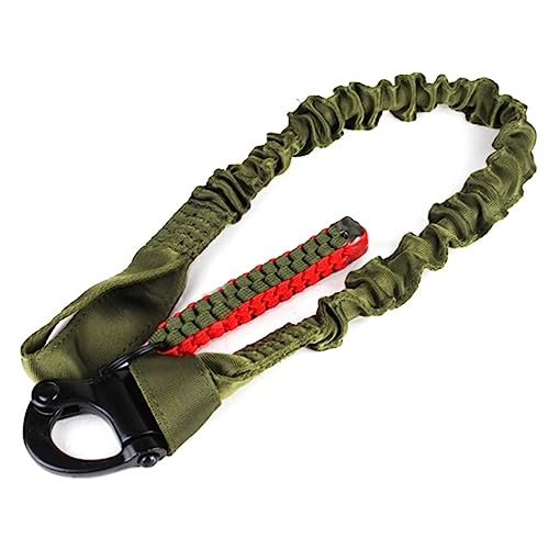 ACEXIER Tactical Quick Release Save Sling Lanyard Airsoft Combat Gear Airsoft Tactical Zubehör (Green) von ACEXIER