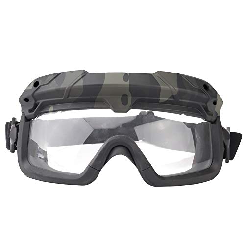 ACEXIER Taktische Airsoft Paintball Brille Winddicht Anti Fog CS Wargame Schutz Für Taktische Helm Angeln Radfahren Brille Eyewear (BCP) von ACEXIER