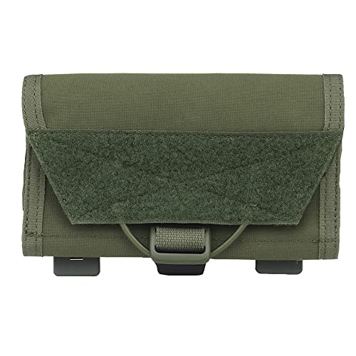 ACEXIER Taktische Handytasche MOLLE Handy-Navigationsfunktionspaket für Airsoftweste Brustausrüstung Universeller Handyständer (Green) von ACEXIER