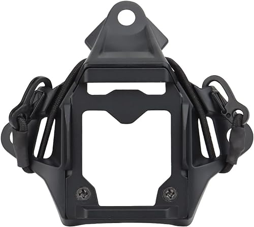 ACEXIER Taktische Helmhalterung Basis Sportkamerahalterung VAS Shroud Dreiloch-NVG-Halterungsadapter für Fast Mich AF Wendy-Helm (Black) von ACEXIER