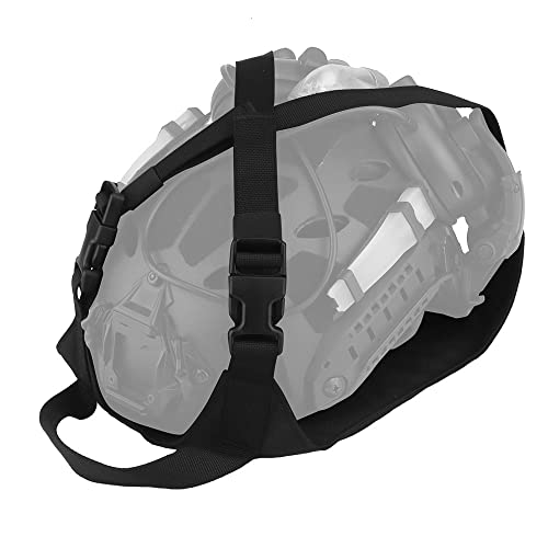 ACEXIER Taktische Helmtasche Militär Kampf Airsoft Helm Aufbewahrungstasche Outdoor Jagd Nachtsicht Tragen Schnelle Bereitstellung Helm Tasche (Black) von ACEXIER