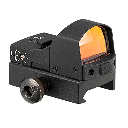 ACEXIER Taktisches Rotpunktvisier Mini Compact Holographic Einstellbare Helligkeit Micro Reflex Light Gewehr Pistolenjagd von ACEXIER