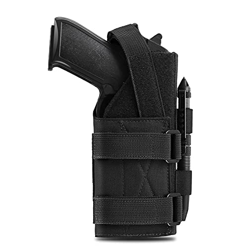 ACEXIER Universal Tactical Molle Pistolenholster Verstellbares Pistolenholster für 9mm G1ock 1911 G17 18 19 26 34, Ruger LCP, Beretta von ACEXIER