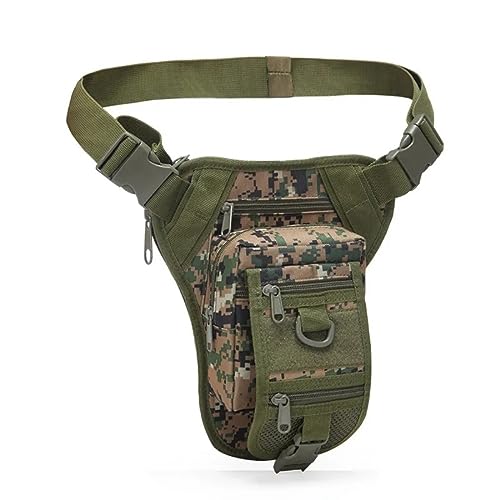 ACEXIER Militärische Taktische Drop Bein Taschen Männer Frauen Outdoor Wandern Schießen Jagd Taille Pack Verstellbarer Gurt Motorrad Reiten Tasche (DW) von ACEXIER