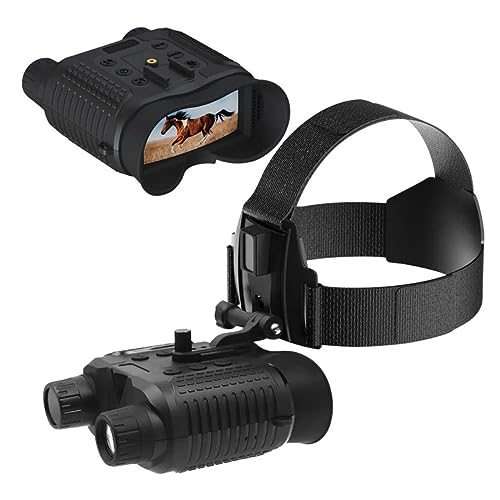Nachtsichtgerät Kopf-montiert Taktische Helm Binocular Digital HD Infrarot 1080P Nachtsicht Gerät für Jagd von ACEXIER