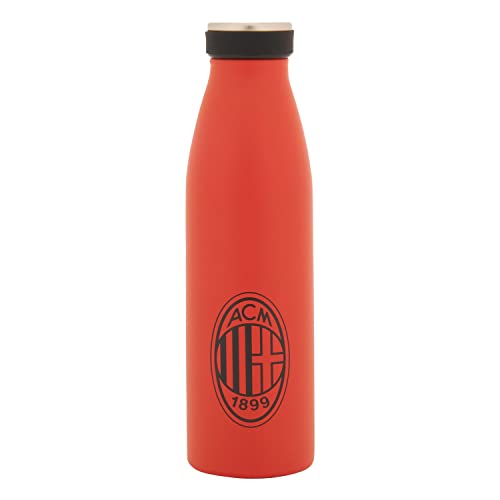 AC Milan Bottle Unisex Erwachsene, Rot, Schwarz von ACM 1899