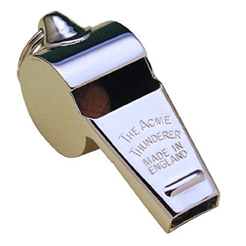 ACME Thunderer 60.5 Metal Official Referee Whistle von Acme Made