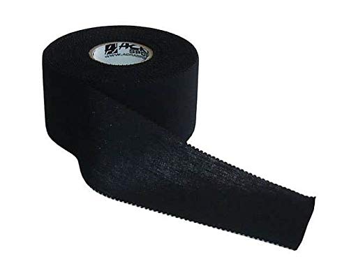 ACRA Kinesiologie Sport Tape I Kinesiotapes Wasserfest & Elastisch I hautfreundlich Physio Kinesio Tapes I Schwarze Farbe 3,8 cm x 13,7 m von ACRA