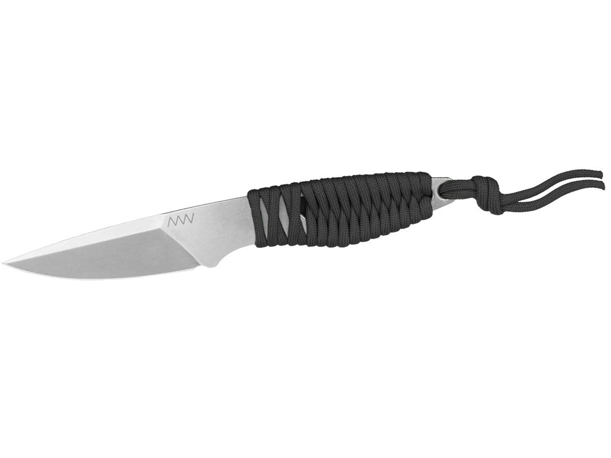 ACTA NON VERBA KNIVEs Taschenmesser Acta Non Verba P100 Stonewash Schwarz Paracord ANVP100-002 von ACTA NON VERBA KNIVEs