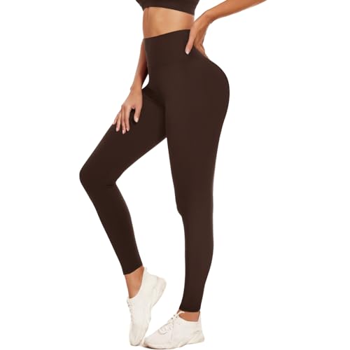 ACTINPUT Leggings Damen High Waist Sportleggins Blickdicht Schwarz Leggins Elastisch Yogahose Sporthose Laufhose für Sport Gym Fitness von ACTINPUT