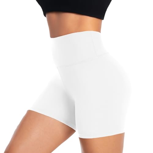 ACTINPUT Radlerhose Damen Kurze Shorts High Waist Sporthose Leggings Blickdicht Hotpants Unterhose Boxershorts Sommer von ACTINPUT