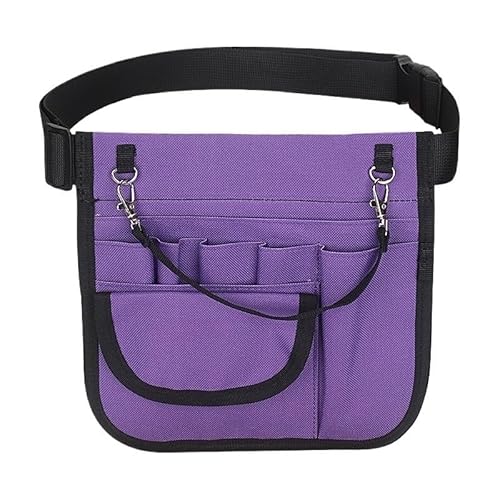 AD-BCrbgen Tragbare Tasche for Kochmesser im Freien, Werkzeugset for die Autowartung, Werkzeugtasche for Elektriker im Haushalt, Picknicktasche(Size:Purple) von AD-BCrbgen
