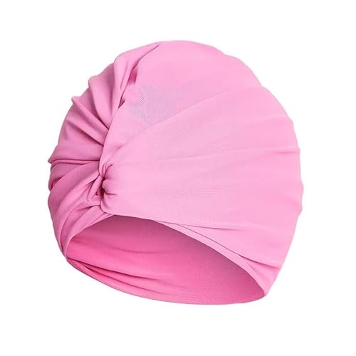 Badekappe for langes Haar, langlebige Silikon-Badekappe for Damen, Herren, Erwachsene, Jugendliche und Kinder, Sommer-Essentials (Color : Pink) von AD-BCrbgen